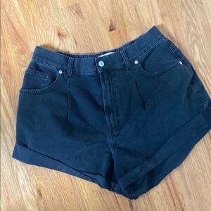 We The Free Black High Waist Women Shorts